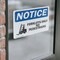 Signmission Forklifts Only No Pedestrians Sign With Symbol, 10 in W x Rectangle, Vinyl Decal OS-2PACK-NS-D-710-L-12894 - alternate 4